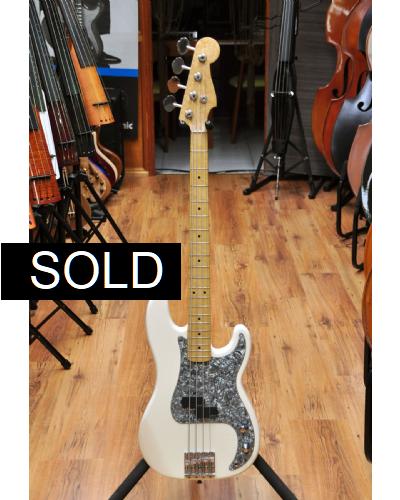 Fender Warmoth EMG East P Bass Olympic White